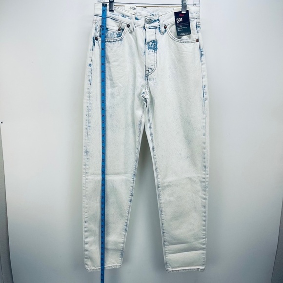 Levi's 501® '81 Women’s Jeans A High Rise Tapered Leg Blue Size 27X31 NEW - Picture 2 of 15